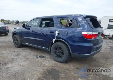 2012 Dodge Durango Sxt из США, поврежденный, VIN 1C4RDJAGXCC198098